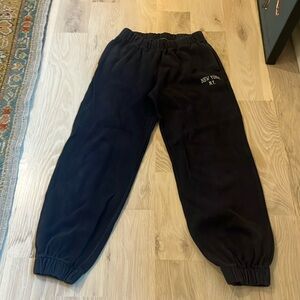 Brandy Melville New York navy sweatpants